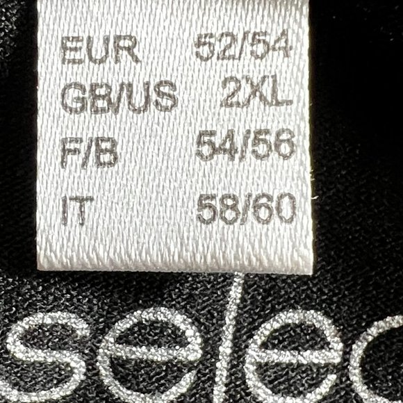 📌bpc Selection Classic Black and White Bat Wings Viscose Midi Dress - Picture 14 of 15